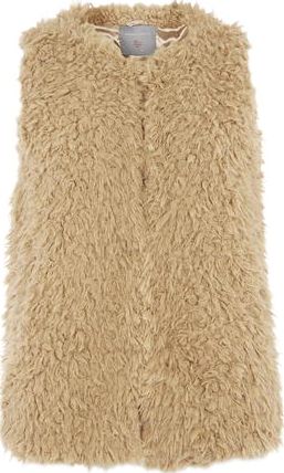 Dorothy Perkins, 1134[^]262015000708614 Womens Petite Caramel Fur Gilet- Beige DP79864181