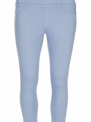 Dorothy Perkins Womens Petite Eden capri jeggings- Blue