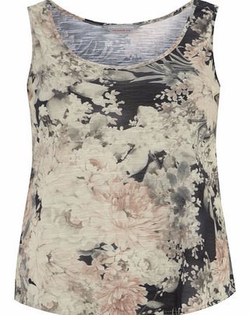 Dorothy Perkins Womens Petite exclusive floral v scoop vest-