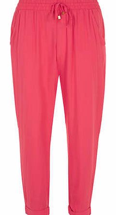 Womens Petite fuschia joggers- Fuschia DP79259913