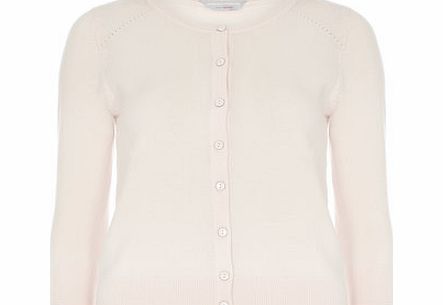 Dorothy Perkins Womens Petite pink cotton cardigan- Pink