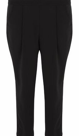 Dorothy Perkins Womens Petite satin crepe joggers- Black