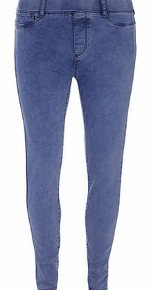 Dorothy Perkins Womens Pretty Blue ``Eden`` Jeggings- Blue