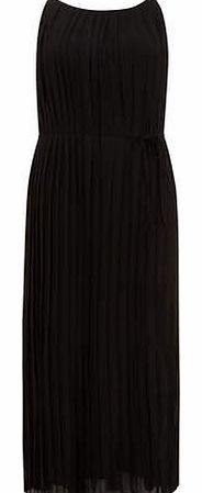 Womens Rubys Closet lack Pleated Maxi Dress-