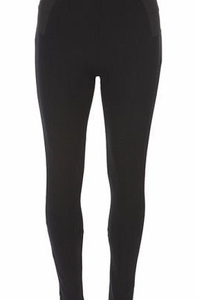 Dorothy Perkins Womens Side Elastic Treggings- Black DP14590910