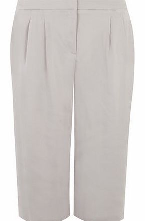 Womens Silver Satin Culottes- Silver DP66800760