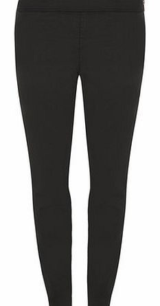 Dorothy Perkins Womens Tall Black coated ``Lyla`` high waist