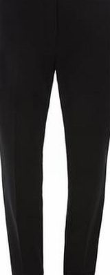 Dorothy Perkins Womens Tall Black Straight Leg Trousers- Black