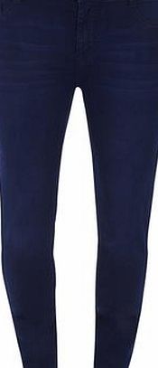 Dorothy Perkins Womens Tall Bright Blue Frankie Jeans- Blue