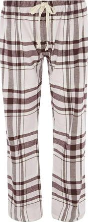 Dorothy Perkins, 1134[^]262015000708680 Womens Wine Check Pyjama Pants- Red DP33103712