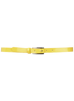 Dorothy Perkins Yellow buckle jeans belt