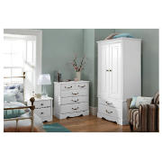 Double Wardrobe White