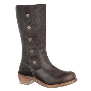 - Jolie Rivet Boot - Dark Brown