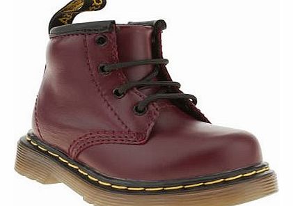 Dr Martens kids dr martens red brooklee boot unisex