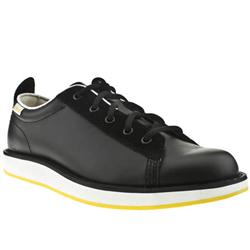 Male Atom Carris Leather Upper in Black