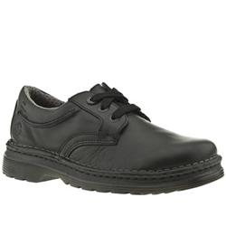 Male Dr Martens Ronald Leather Upper in Black, Dark Brown