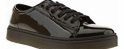 womens dr martens black lyric spin lace shoe