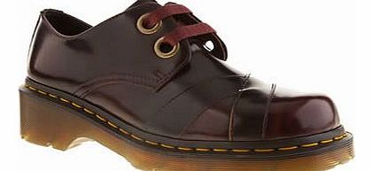 womens dr martens burgundy sorella sylwia