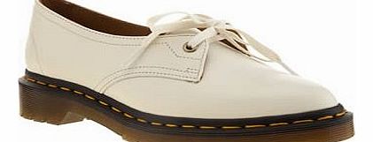 womens dr martens stone siano 1-eye shoe flats