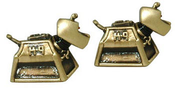 Dr Who K-9 Cufflinks