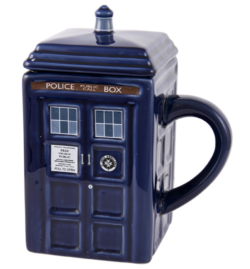 Who Tardis Mug With Lid