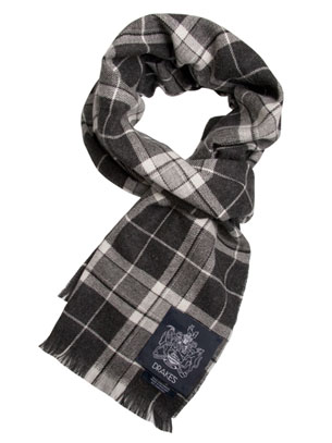 Lightweight Bold Check Scarf