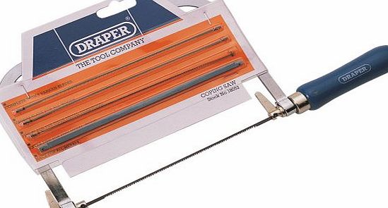 Draper 18052 Coping Saw Frame With 5 Blades