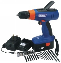 Draper 18v Cordless Drill Kit & Case