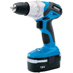 Draper 28158 18V Cordless Rotary Drill with Ni-CD Battery