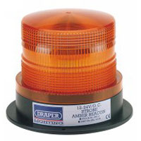 AMBER STROBE LIGHT 12-24VDC