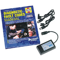 Automotive Fault Code Reader and Haynes Manual