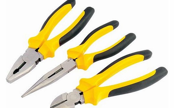 Draper DIY Series 12522 3-Piece Pliers Set