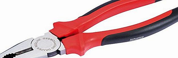 Draper Redline 68279 200 mm Heavy Duty Combination Plier with Soft Grip Handle