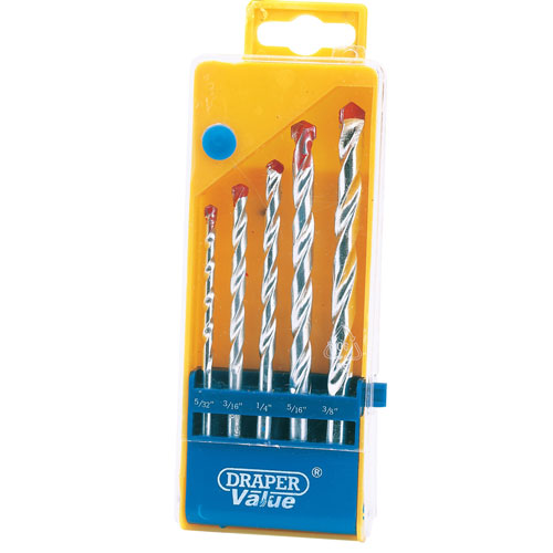 Value 5-Piece Masonry Drill Bit Set