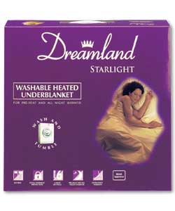 DREAMLAND Starlight Heated Reversible Underblanket