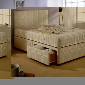 Jazz 4FT Sml Double Divan Bed