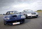 Bentley Continental v Ferrari 575 Driving Experience