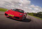 Driving Ferrari 430 Extravaganza at Thruxton