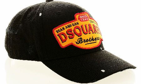 Dsquared Gabardine Brothers Baseball Cap