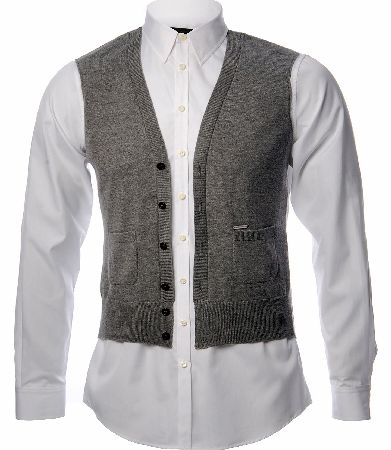 Shirt With Grey Trim Insert