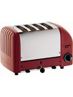 Dualit 4 Slice Red Toaster