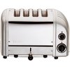 dualit Combi 2 2 Toaster- Metallic silver finish