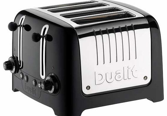 Dualit DPP4 4 Slice Lite Toaster - Black