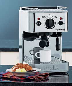 Dualit Espressivo Chrome Coffee Machine