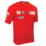 08 WSBK Short Sleeved T-Shirt Red