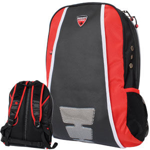 ducati Corse rucksack- black/red