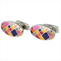 Empire Retro Squares Cufflinks by