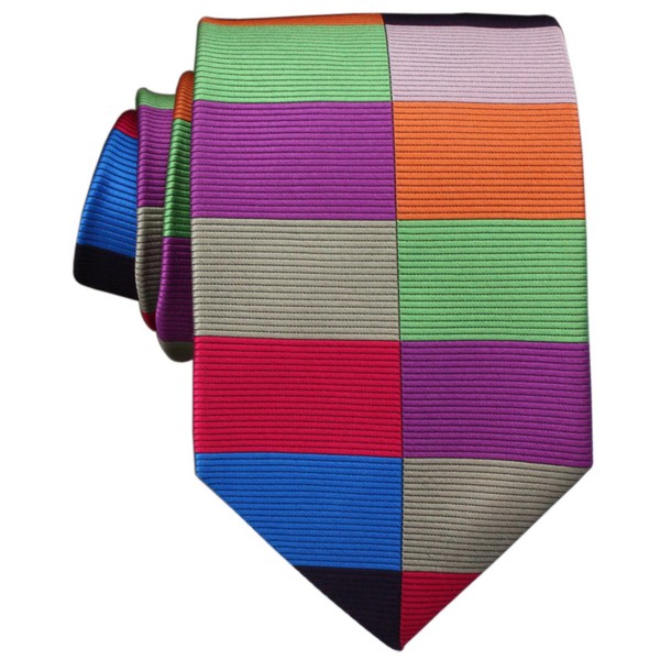 Loganberry Split Harlequin Tie by