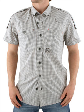 Grey Eric Short Sleeve Shirt