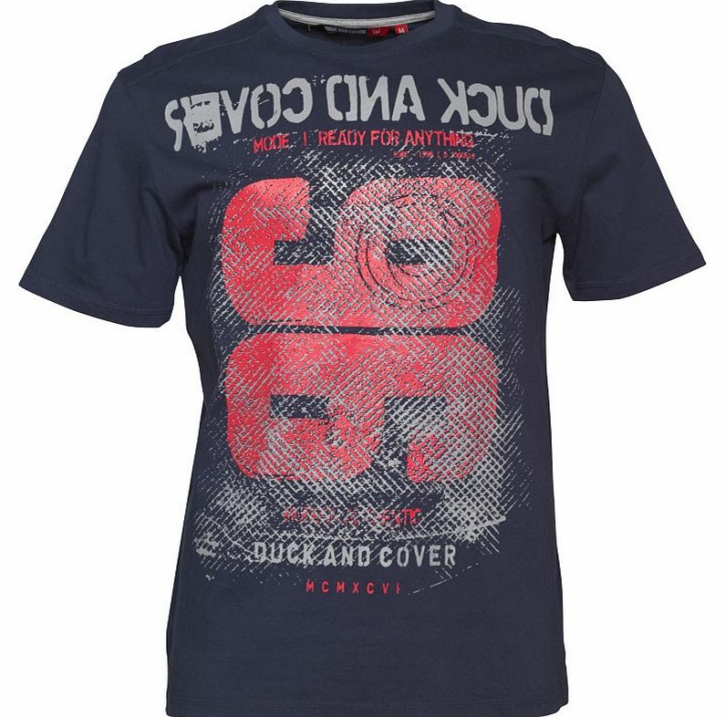 Mens Gluck T-Shirt Deep Navy